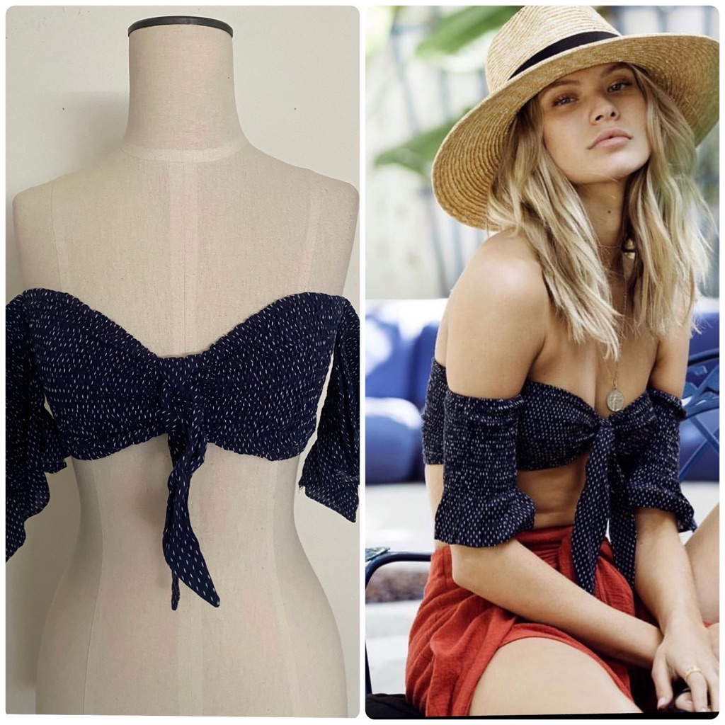 Off Arm Long Weekend Top